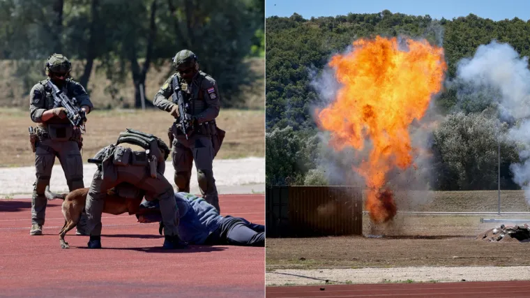 ATJ Lučko demonstrirao silu, pogledajte akcijske prizore: Ovako se hvataju teroristi