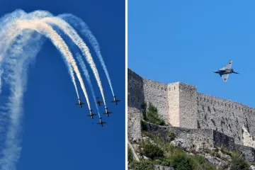 Letački spektakl za sjećanje: Krila Oluja i Rafalei oduševili Hrvate