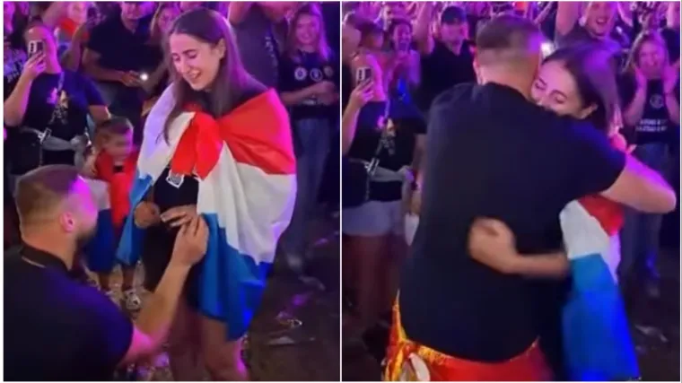 Kleknuo pred djevojku na Thompsonovom koncertu: Njena reakcija oduševila je sve