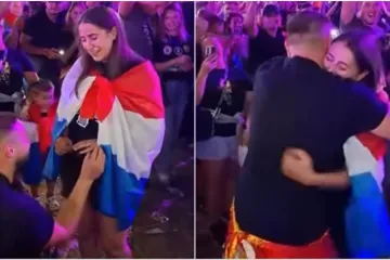 Kleknuo pred djevojku na Thompsonovom koncertu: Njena reakcija oduševila je sve