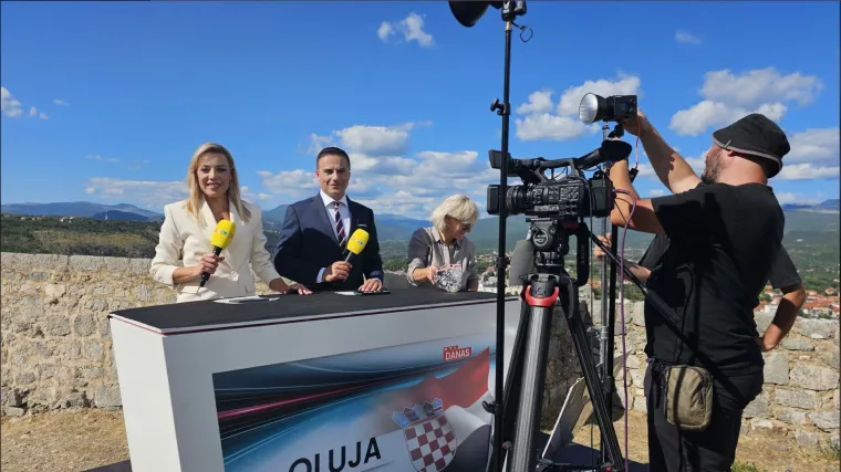RTL Danas prvi put s mjesta pobjede: Cijeli studio uživo na kninskoj tvrđavi