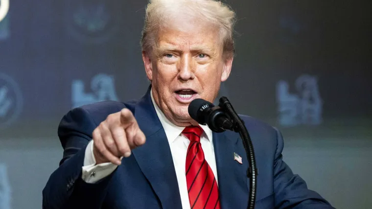 Trumpa pitali podržava li aneksiju Gaze, ali kao da ga ni nisu... Jer odgovor je vješto izbjegao