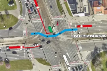 Važna obavijest za sve koji putuju glavnim gradom: Kreće posebna regulacija prometa na poznatom raskrižju