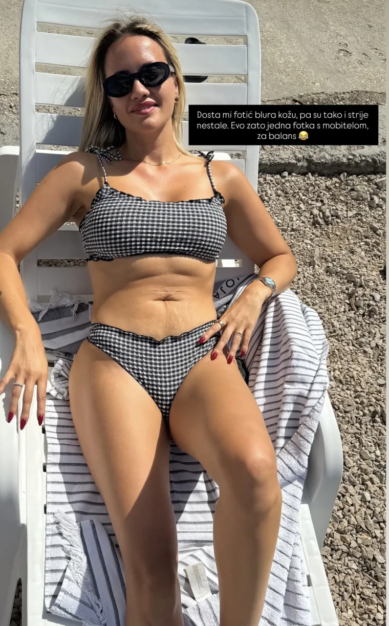 Meri Goldašić objavila fotke u kupaćem i iskreno progovorila o strijama