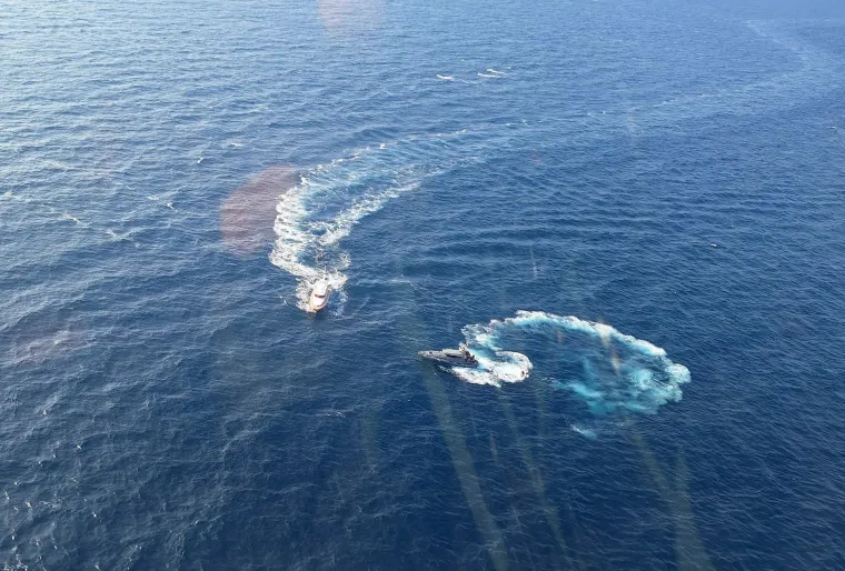 Drama na moru: Potonuo brod talijanskog para, u spašavanje se uključila Hrvatska vojska