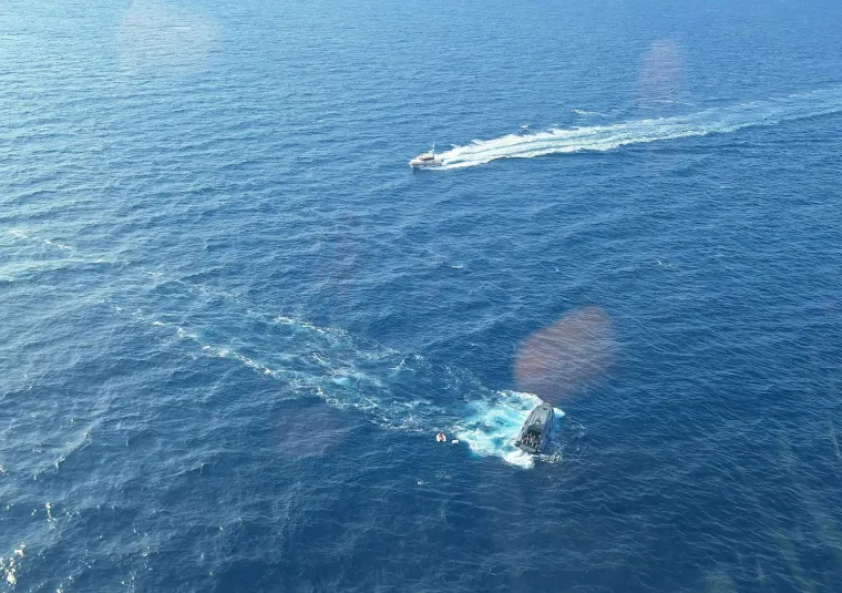 Drama na moru: Potonuo brod talijanskog para, u spašavanje se uključila Hrvatska vojska