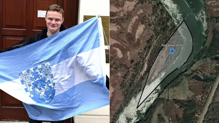 Daniel (20) osnovao državu između Hrvatske i Srbije: Reagirala granična policija