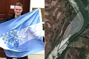 Daniel (20) osnovao državu između Hrvatske i Srbije: Reagirala granična policija