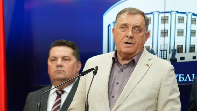 Dodik se obrušio na 'Oluju': 'Ne može Europa graditi mir ako slavi etničko čišćenje'
