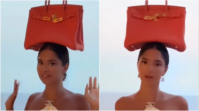 Kći Harisa Džinovića stavila luksuznu torbicu na glavu: Cijena joj je brutalna!