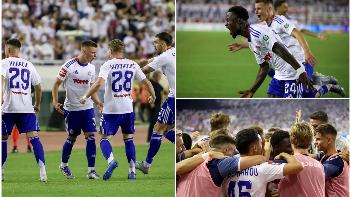 Hajduk pobijedio Dinamo City nakon preokreta! Durdov, Krovinović i Bamba junaci Splita, debitirao Rebić