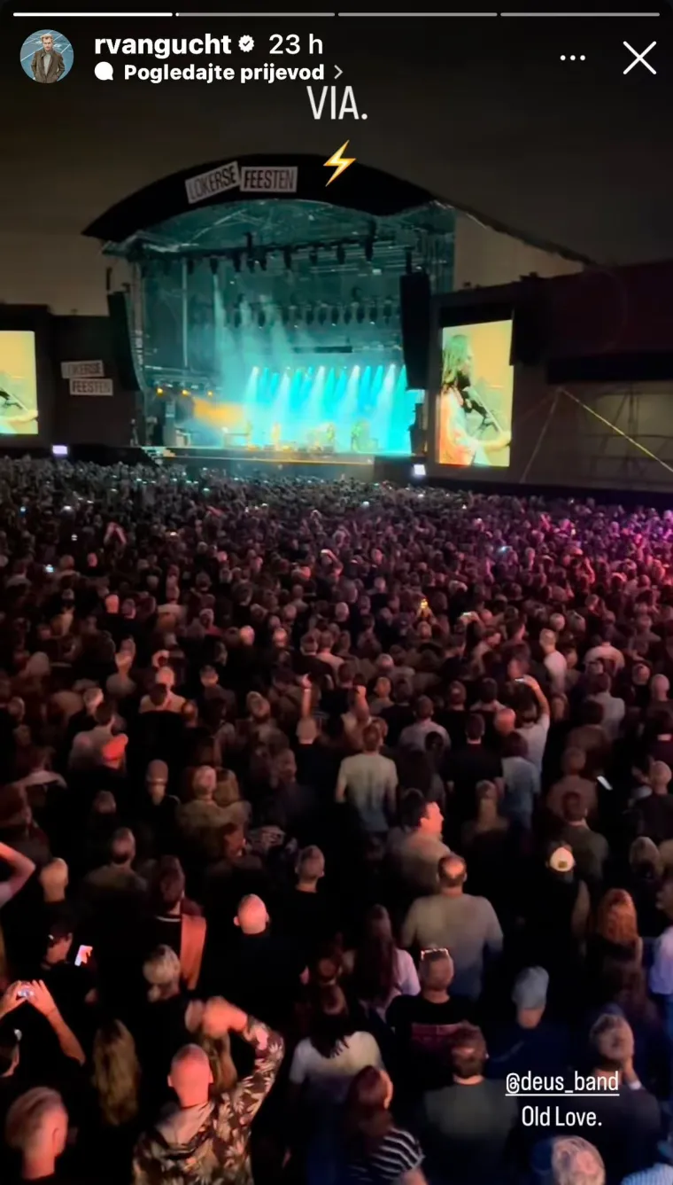 Ruben Van Gucht bio je na koncertu: Je li se ponovila Coldplay situacija?