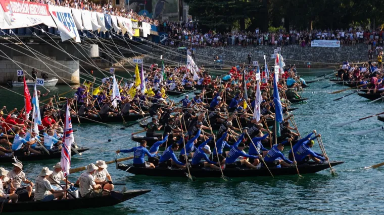 Maraton lađa oborio je rekorde po prijavama, ali i po temperaturi: Oko 9000 zaveslaja do cilja