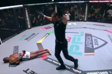 Naletio mu kao budali šamar i pao kao pokošen! Vilica mu umalo završila u publici