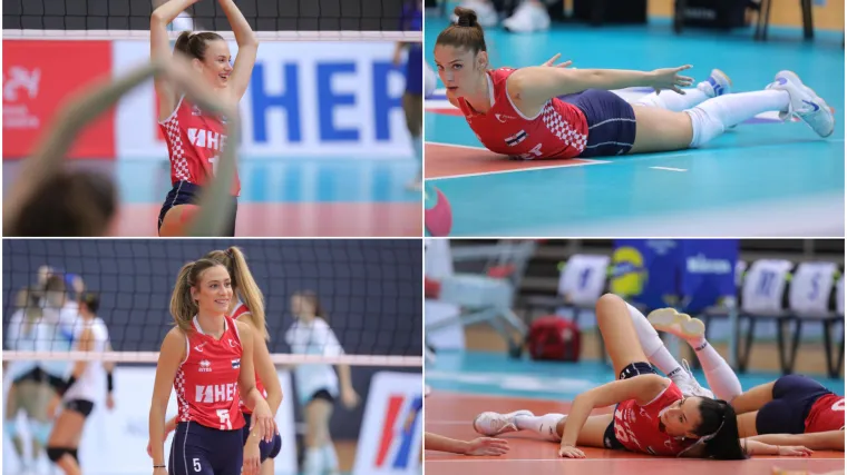 Svi su gledali što naše odbojkašice rade na zagrijavanju: 'Ugodno je čuti da smo lijepe'