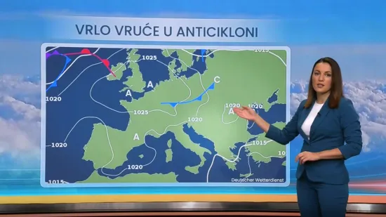 Meteorologinja prognozirala kakvo nas vrijeme očekuje u narednim danima