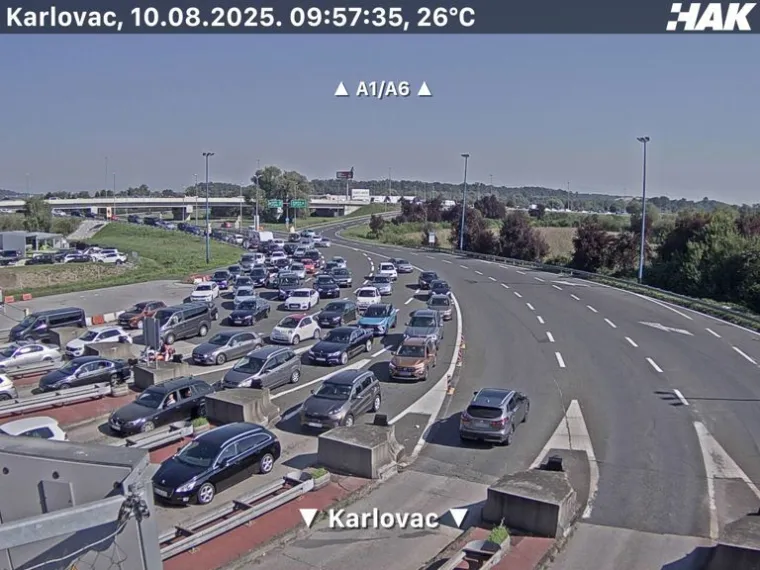 Gužve na autocestama: HAK upozorava na zastoj između Karlovca i Jastrebarskog