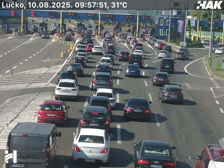 Gužve na autocestama: HAK upozorava na zastoj između Karlovca i Jastrebarskog