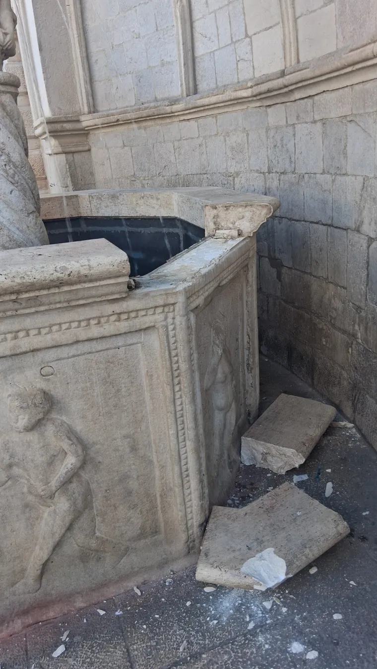 Šokirani vandalskim činom: Oštećen jedan od simbola Dubrovnika