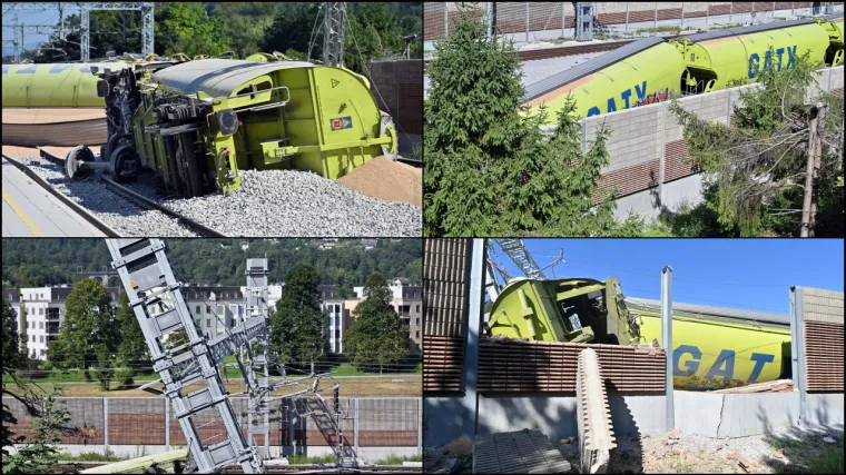 Teretni vlak iskočio iz tračnica, ovako izgleda mjesto nesreće