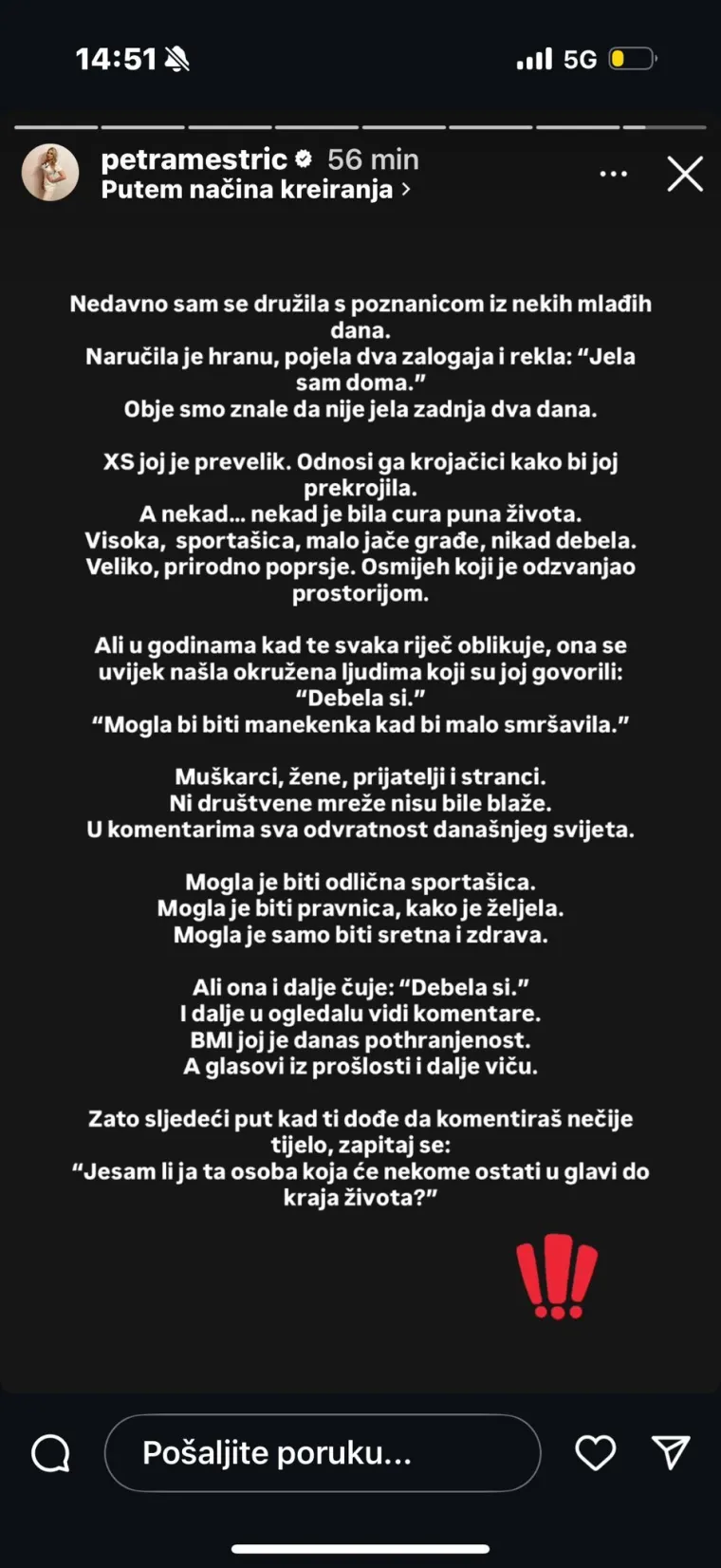 Potresna ispovijest Petre iz Braka na prvu: 'Glasovi iz prošlosti i dalje viču!'