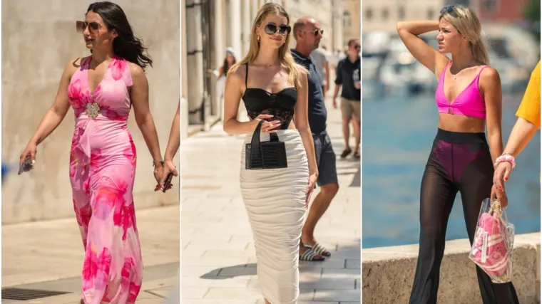 Splićanke kao top modeli: U korzetima, prozirnim hlačama i ljetnim haljinama zapalile centar