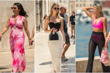 Splićanke kao top modeli: U korzetima, prozirnim hlačama i ljetnim haljinama zapalile centar