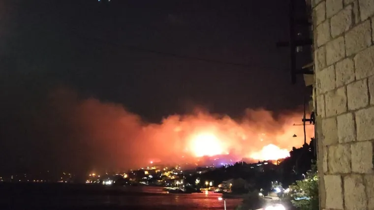 Gordana Marasa probudio smrad paljevine: 'Nikad do sada nisam bio u ovako velikom požaru'