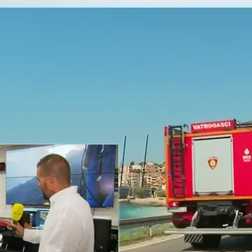 Veliki požar kod Omiša! Zapovjednik Tucaković: 'Cijele noći ostajemo dežurati'