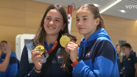 Hrvatska ima novi val čudesnih mladih atletičarki: Cure su od slavlja zlatnih medalja ostale bez glasa