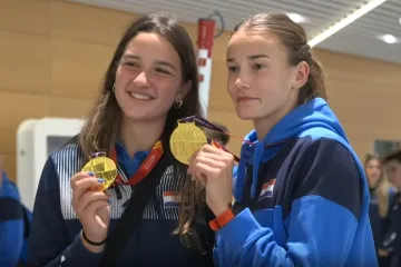 Hrvatska ima novi val čudesnih mladih atletičarki: Cure su od slavlja zlatnih medalja ostale bez glasa