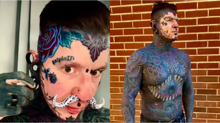 Ovo je najtetoviraniji otac na svijetu: Prekrio je tijelo tintom i na to potrošio čitavo bogatstvo