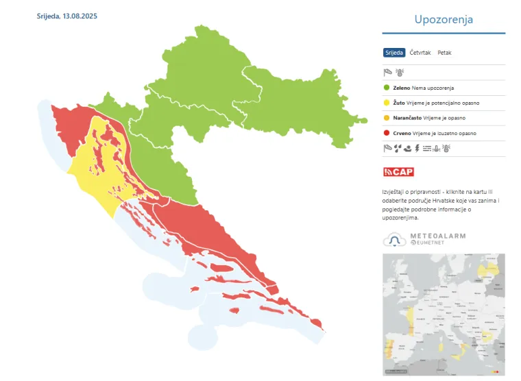 Meteorologinja najavila kraj toplinskog vala: 'Tada će biti posebno neugodno, ali...'