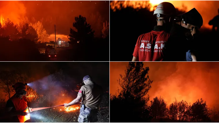 Apokaliptični prizori: Požari gutaju sve pred sobom, 700 ljudi bori se s vatrenom stihijom