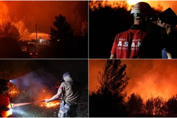 Apokaliptični prizori: Požari gutaju sve pred sobom, 700 ljudi bori se s vatrenom stihijom