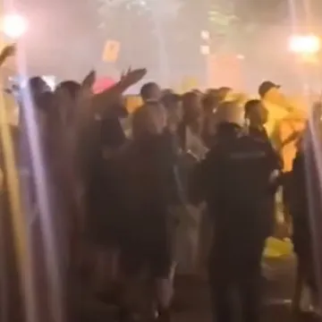 Kaos u Srbiji, vatromet i kamenje letjeli na prosvjednike: Šire se snimke nereda
