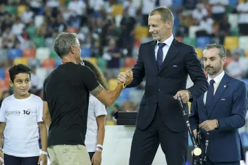 Dvoje djece iz Palestine dobilo posebnu čast na UEFA-inom Superkupu