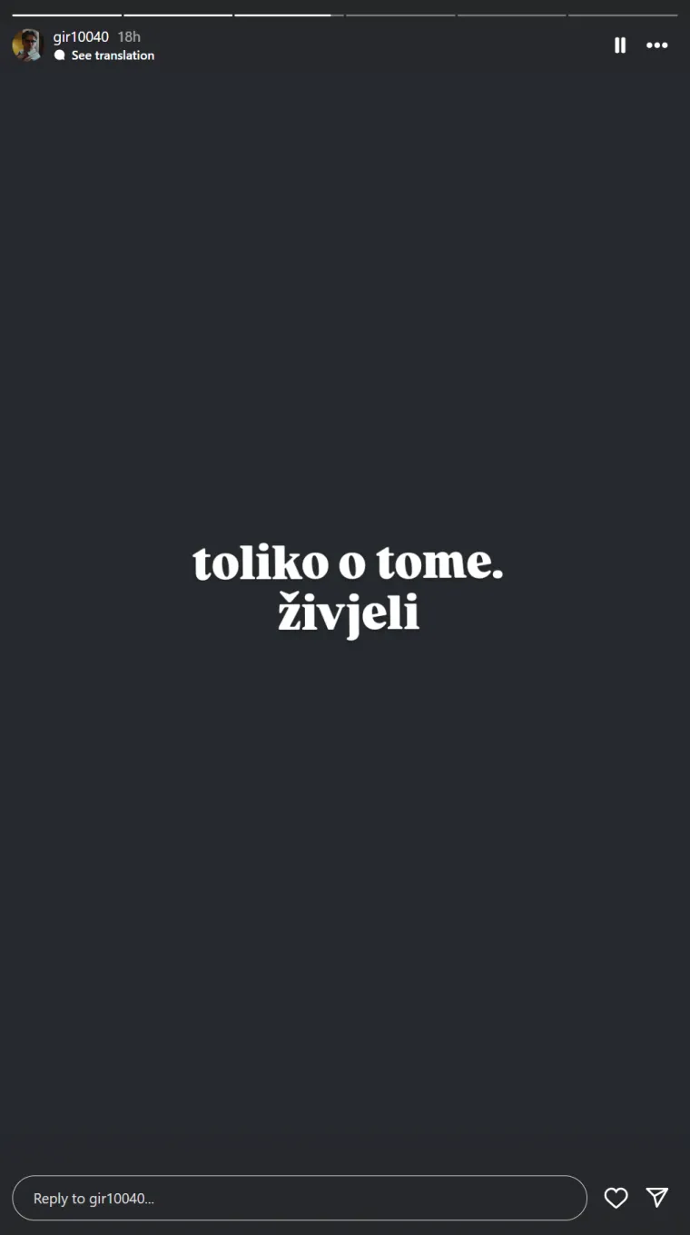 Oglasio se navodni novi partner Elle Dvornik, evo što je poručio