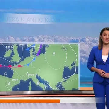 Meteorologinja Damjana Ćurkov Majaroš najavila promjenu vremena