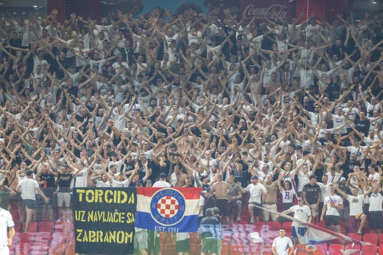 Hajduk šokantno ispao u Albaniji: Bijeli s igračem manje pali tek u neviđenoj drami produžetaka