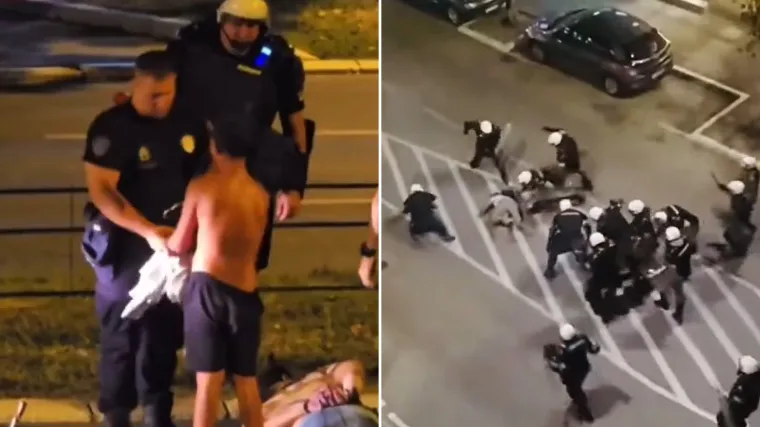 Dječaku stavili lisice, mladića divljački prebili na cesti: Šire se jezive snimke iz Srbije