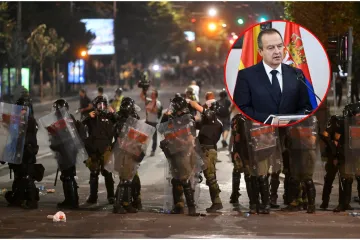 Dačić o Hrvatu uhićenom u prosvjedu: 'A što bi se dogodilo da je neki Srbenda u Zagrebu napao policiju?'