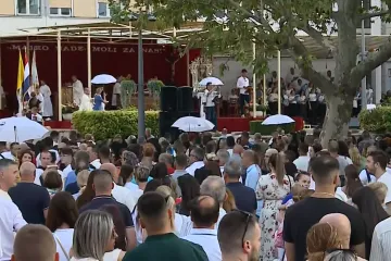 Rijeke hodočasnika još uvijek se slijevaju u Sinj: Nakon mise slijedi velika tradicionalna fešta