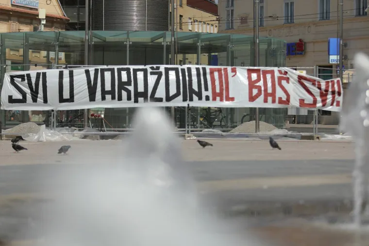 Velika akcija Kohorte: Pogledajte što je dočekalo Osječane danas u gradu