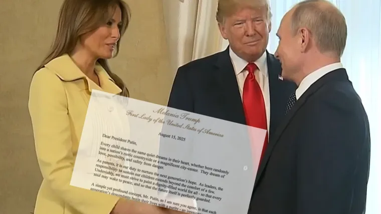 Objavljeno pismo koje je Melania Trump uputila Putinu: 'Vrijeme je...'