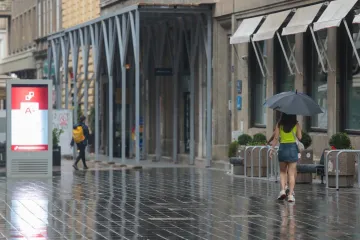 Stigla promjena vremena, u dijelovima Hrvatske pala tuča