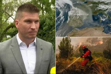 Ovo su satelitske snimke iznad Španjolske gdje haraju jaki požari: Meteorolog nam je otkrio hoće li zamućenje doći i do nas