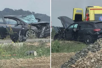 Teška nesreća u Oroslavju, prizori su strašni: Stigao helikopter, na terenu i vatrogasci