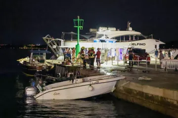 Pogledajte prizore nakon sudara dvije brodice u Rovinju: Gliser nastavio juriti i zabio se u rivu