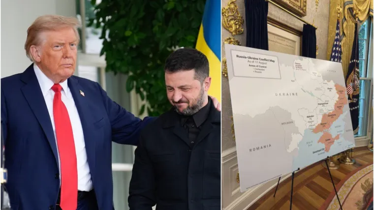 Što se krije iza fotografije Trumpa i Zelenskog pred kartom Ukrajine: Slijedi li 'suočavanje s realnošću'?